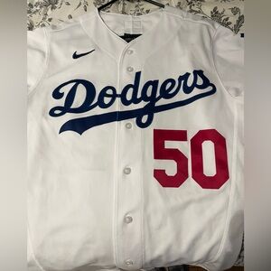 Dodgers Jersey Mookie Betts Mens Medium on field jersey
